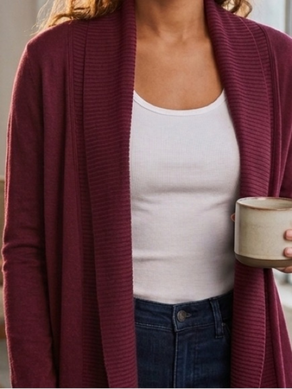Penn Open Front Cardigan